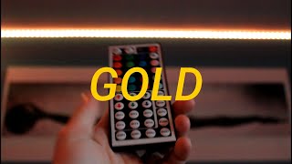 How to make GOLD on LED Light Strips (Custom DIY Light Strip Colors 15)