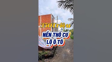 NỀN THỔ CƯ XÂY NHÀ TRỆT LẦU #linhcantho #batdongsan #batdongsan #bds #nhadep #bdscantho