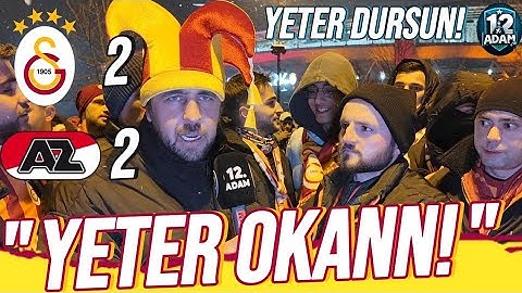 💥"YETER OKAN!" GALATASARAY 2-2 AZ ALKMAAR MAÇ SONU TARAFTAR RÖPORTAJI BÖLÜM/1