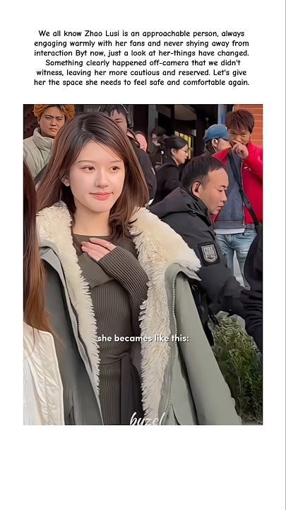 Zhao Lusi needs to feel safe and comfortable again 😭 #zhaolusi #赵露思 #actress #shorts
