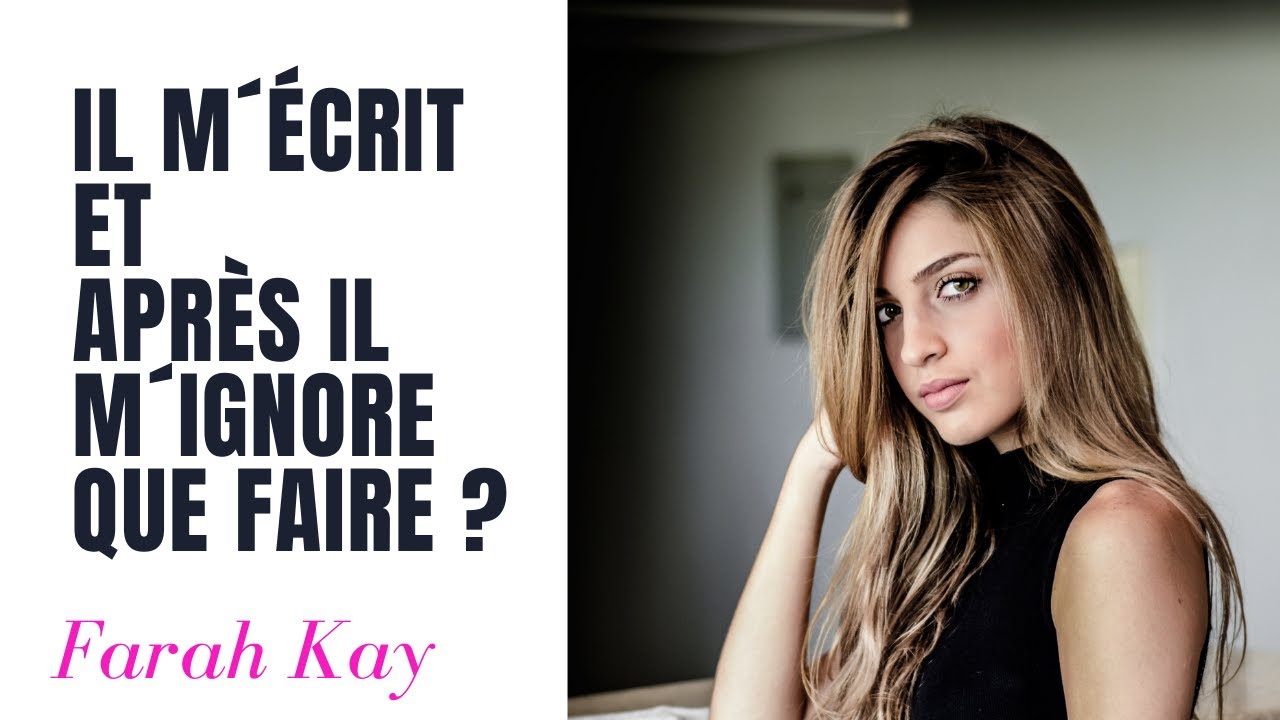 📍👉Pourquoi il m'écrit et après il m'ignore ? Homme distant, silence