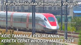 KCIC TAMBAH 4 Jadwal Perjalanan Kereta Cepat Whoosh Maret 2024 by Dani Arisandi 1,055 views 2 months ago 8 minutes, 14 seconds