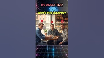 🚨🕵️Who Escaped the Jail? | #puzzleriseus #brainteasers #quiz #puzzle #youtubeshorts #riddle #real