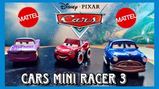 Let's Unbox Pixars Cars Mini Racers 3 Pack (Ramone,  Lightning McQueen, Doc Hudson)