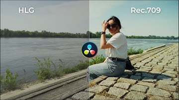 Color Grading HLG Is EASY  |  Beginner DaVinci Resolve Guide
