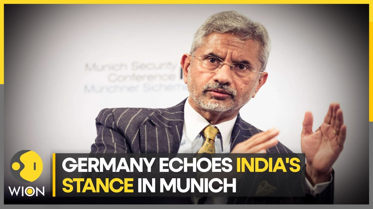 German Chancellor Olaf Scholz quotes India’s S Jaishankar at Munich conference | WION