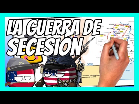 La GUERRA de SECESIÓN en 10 minutos | La Guerra Civil Estadounidense