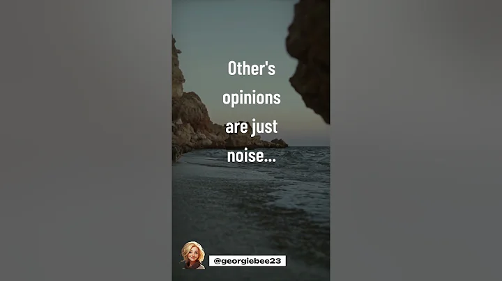 Other's opinions are just noise #motivationalquote #motivation #motivational