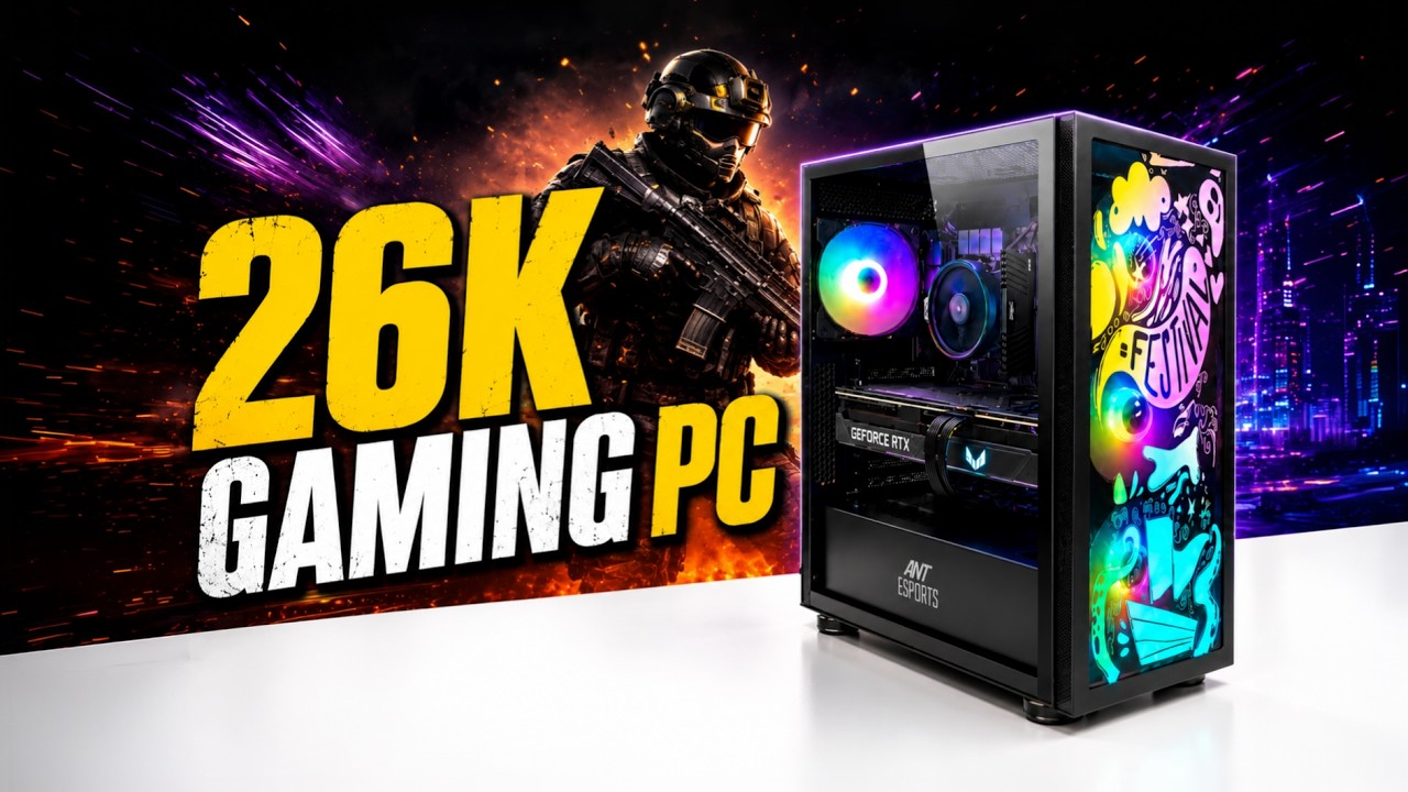 Don't Waste Money! The Best ₹26K Gaming PC Build - YouTube