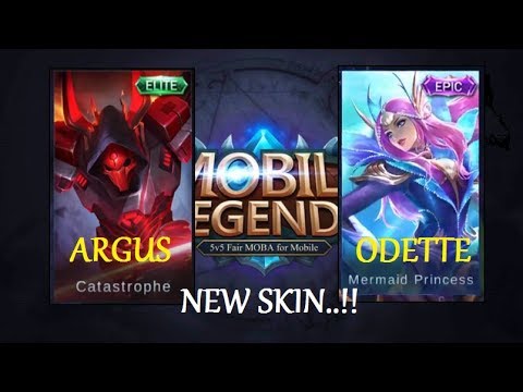 LIAT SKILLNYA.. KERENN...!! SKIN BARU ARGUS (ELITE) & ODETTE (EPIC) WOW AMAZING..!!