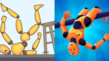 Kick & Break VS Ragdoll Fall: Break the Bones Satisfying ASMR GamePlay (Android,ios) (New Update)