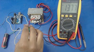 Open Loop Boost Converter with Variable Output Voltage
