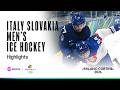 THRILLER! 🔥 | Men's Ice Hockey - Italy vs Slovakia Highlights | Winter Olympics 2026