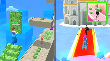 Money Run 3D Gameplay All Levels Android, iOS Mobile Walkthrough #4