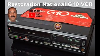 Restoration National G10 Vcr 40 Year Old