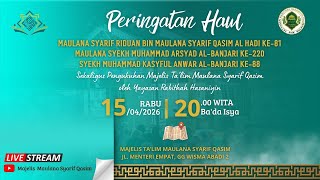 Peresmian dan pengukuhan Majelis Ta'lim Maulana Syarif Qasim oleh Yayasan Rabithah Hasaniyin 