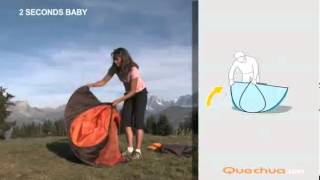 QUECHUA - BABY TENT - YouTube