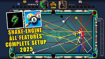 Snake Engine Autoplay & Auto Queue Hack For 8BallPool || Snake Engine All Features Complete Setup ✌️