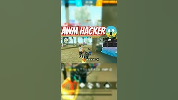 AWM hacker in cs rank master lobby #freefire #gaming #trending #ff #shorts #hacker