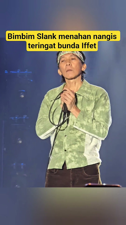 ikutan sedih lihat Bimbim Slank ingat bunda Iffet