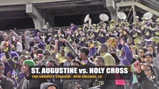 St. Augustine hangs on to beat Holy Cross, 33-30
