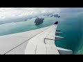 Thai Airways Airbus A330-300 BEAUTIFUL APPROACH and LANDING at Phuket Airport (HKT)