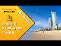 25 min HIIT Treadmill Workout Surfers Paradise Gold Coast Australia | No Music