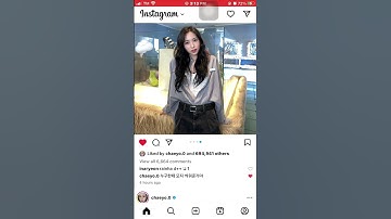 Chaeyoung comment in Mina’s IG POST #shorts #twice #michaeng