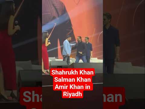 Shah Rukh Salman Aamir Together After Years Salmankhan Shortsfeed Bollywood Trendingshorts