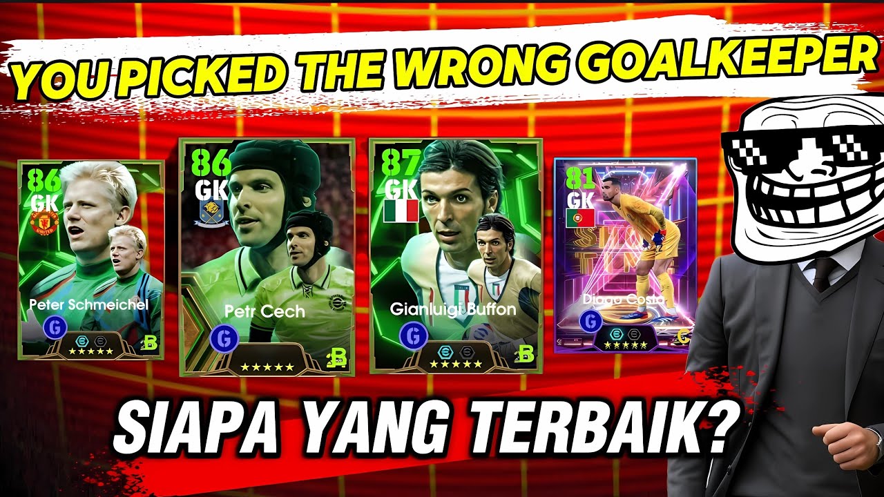 Gua Baru Sadar… Kiper Bisa Jadi Penentu Kemenangan di Meta efootball Sekarang