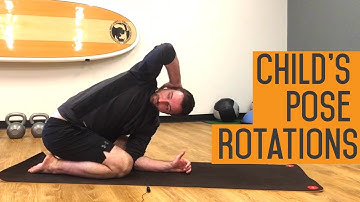 Childs Pose Rotation | Mid Back Mobility Exercise