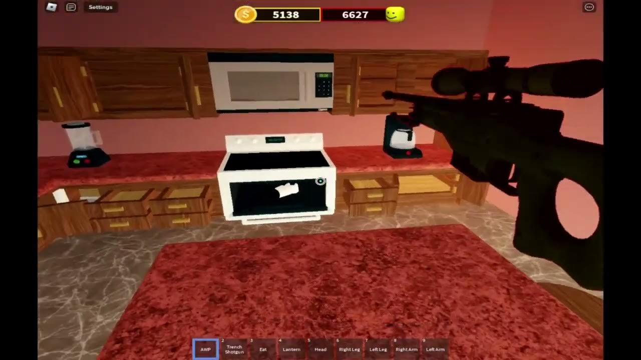 Almost All bacon body piece part locations on shoot and eat noobs for