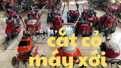 máy xới đất mini - máy cắt cỏ nhật bãi - máy xới thùng phi I cửa hàng việt anh 0961350530