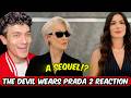 SEQUEL!? DEVIL WEARS PRADA 2 FIRST LOOK Reaction 👠🔥 | Miranda &amp; Andy REUNION?!