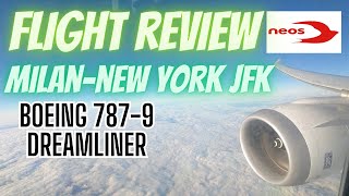 Milan Malpensa to New York JFK | Flight Review | Neos | Boeing 787-9 | Economy