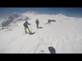 Экстремальный Фрирайд на горных лыжах и сноуборде. Приэльбрусье. Спуск через перевал Эхо Войны.