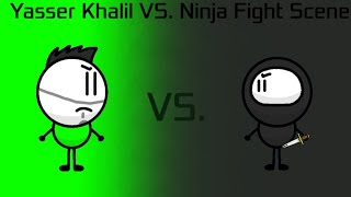 Yasser Khalil Vs. Ninja Fight Scene