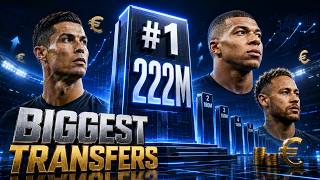 Most Expensive Football Transfers Ranked (All Time) ⚽ | Andy's Analytics
