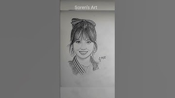 Twice Momo drawing in 60 minutes | Soren