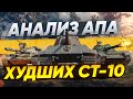 АП ХУДШИХ СТ-10: Объект 140, Е-50М, 121! ЧТО БУДЕТ ДАЛЬШЕ?