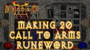 Making 20* Call to Arms Crystal Sword on Closed Battle.net