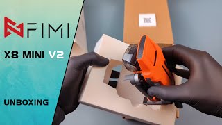 FIMI X8 mini V2 - unboxing and weighing the drone