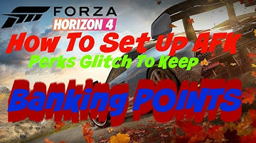 INSANE Forza Horizon 4 GLITCH  UPDATED ***UNLIMITED SKILL PERKS***
