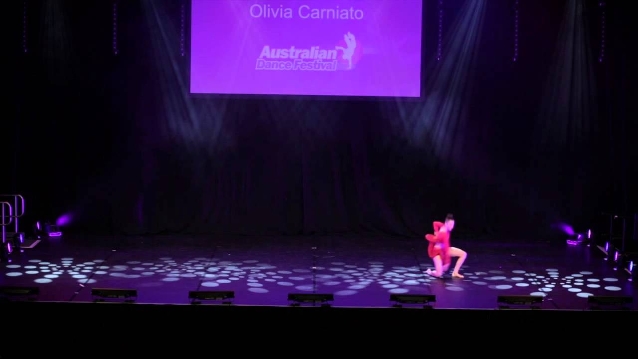 australian dance festival logo 2013 Australian Dance Festival - Olivia Carniato, Dance Around The World Solo Competition