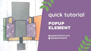 Requested Tutorial: Midnight Tales Mini Album Final Page Popup Element