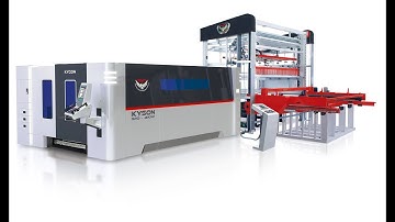 RMT KYSON Fiber Laser with Automation Tower Load and Unload | Fiber Laser