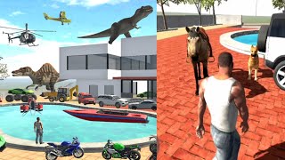 Jurassic Park Dinosaurs | Mobile Chor 😂 Funny Gameplay | Indian Bikes Driving 3D screenshot 4