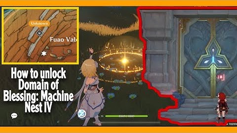 How to unlock Domain of Blessing: Machine Nest IV Genshin Impact