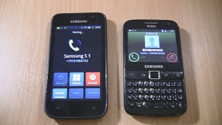 Over the Horizon Incoming call & Outgoing call at the Same Time  Samsung  S1 +Samsung QWERTY BUTTON