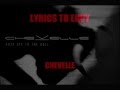 Lyrics to Envy - Chevelle